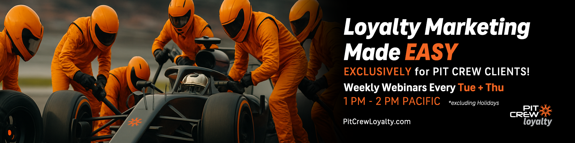 Pit Crew Loyalty Marketing Made Easy